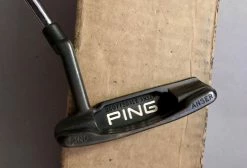 Used Right Handed Black Ping Scottsdale Anser 35.5″ Putter Steel Golf Club