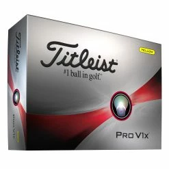 Titleist 2023 ProV1X Balls - Yellow