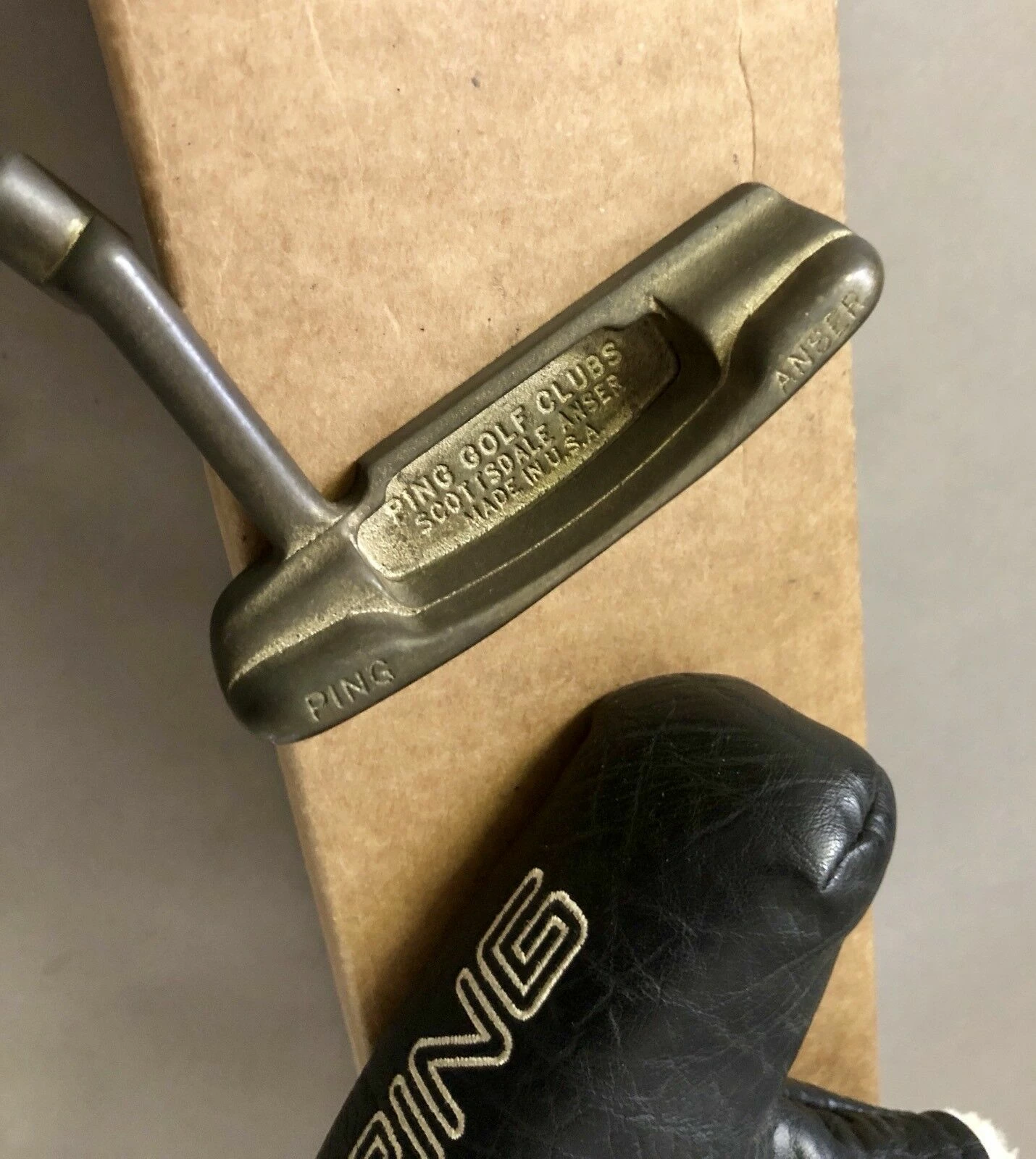 Used RH Ping Scottsdale Anser 36″ Putter Steel Golf Club W/ Headcover Remake 2 Used RH Ping Scottsdale Anser 36″ Putter Steel Golf Club W/ Headcover Remake - Image 2