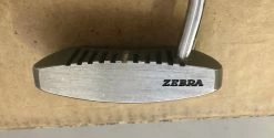 Used RH RAM Golf Zebra Mid Mallet Face Balanced 35.5″ Putter Steel Golf Club -Gents Fairway Woods Sales Store Used RH RAM Golf Zebra Mid Mallet Face Balanced 355 Putter Steel Golf Club 193015956016 4