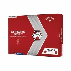 Callaway Chrome Soft - Truvis Red Golf Balls